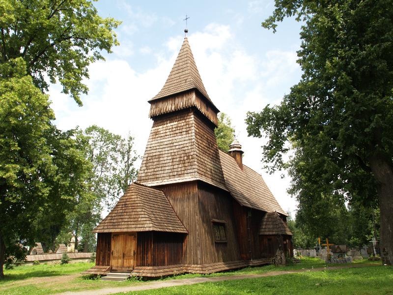 Bialka Tatrzanska, Malopolska, Poland: wooden church (1700)