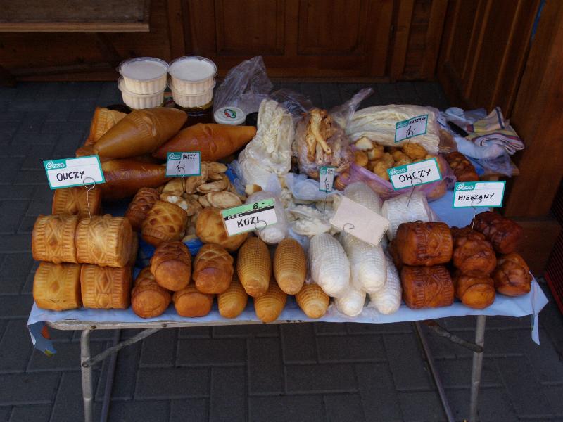 Zakopane, Poland: cheese stand