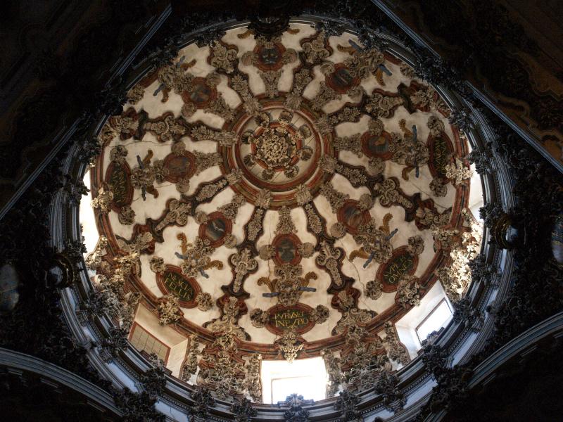 Granada, Spain: Iglesia y Convento de San Anton: cupola (17th-18th c)