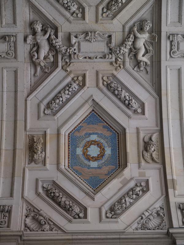 Berlin, Germany: Berliner Dom (Cathedral): central arch detail (1905, architect Julius Carl Raschdorff; restored 1975-1983)