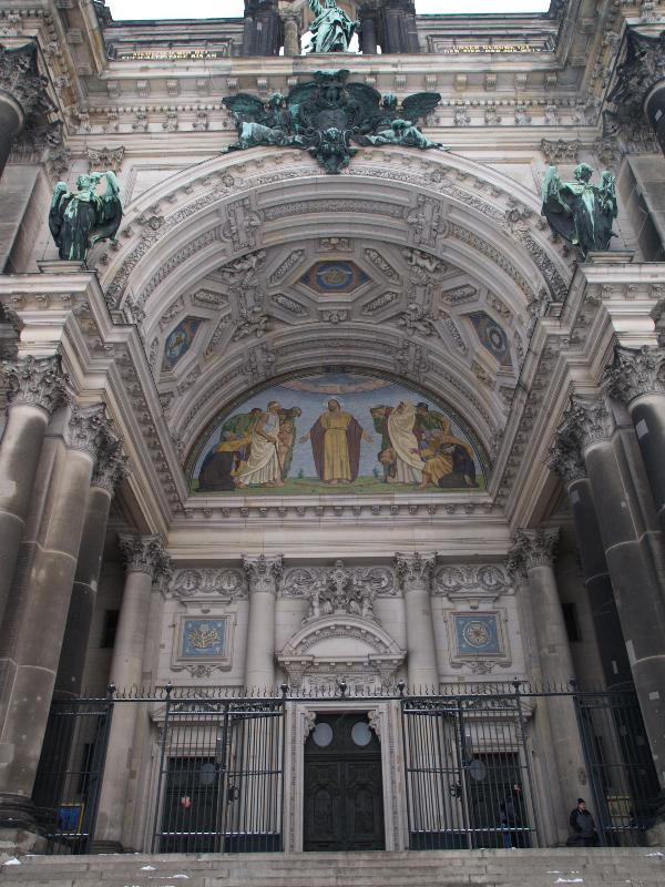 Berlin, Germany: Berliner Dom (Cathedral): facade (1905, architect Julius Carl Raschdorff; restored 1975-1983)