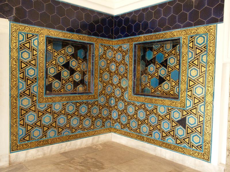 Istanbul, Turkey: Tiled Kiosk: (Iznik) tiles