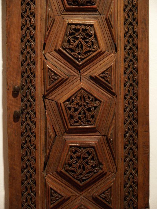 Istanbul, Turkey: Museum of Turkish and Islamic Arts: wooden door of a mimber (Seljuk period, dated 1155, from Aleaddin Mosque, Konya)