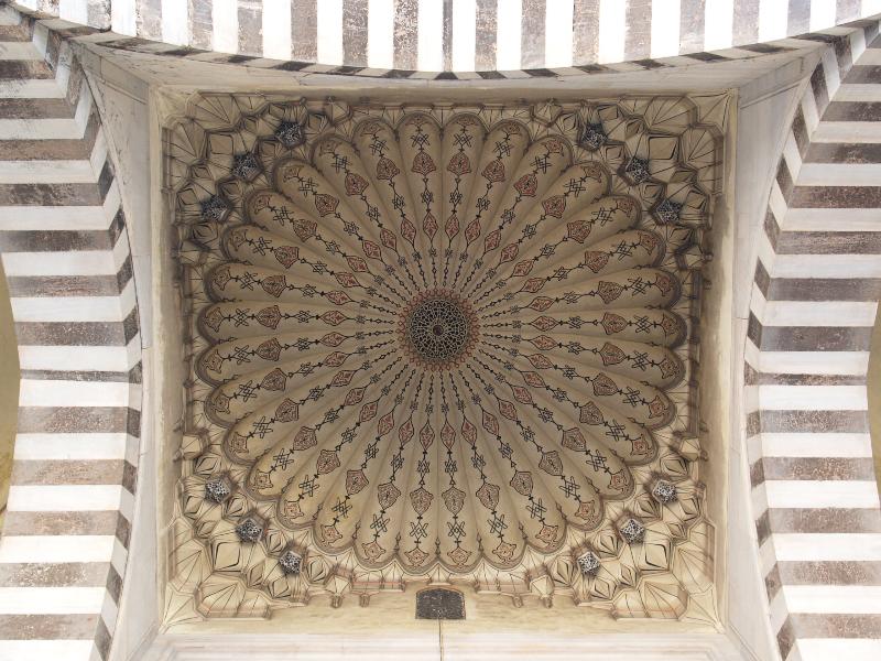 Istanbul, Turkey: Suleymaniye Camii (Mosque): courtyard dome (1550-1557, architect Mimar Sinan)