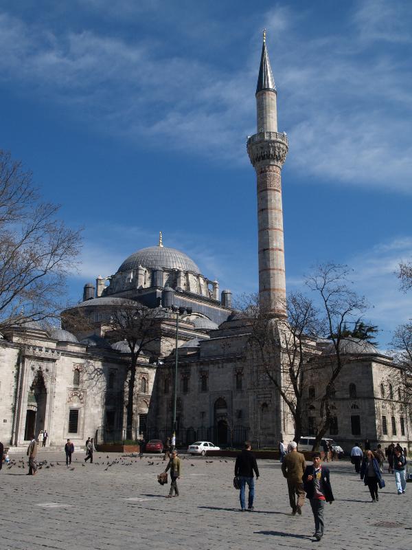 Istanbul, Turkey: Beyazit Camii (Mosque): view (1501-1506)
