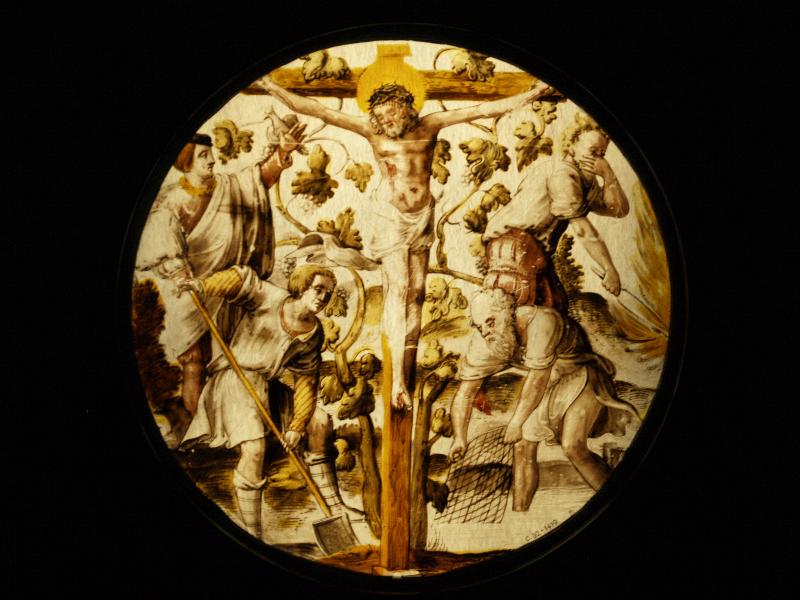 London, England: Victoria and Albert Museum: Crucifixion (c 1575-1600, Switzerland)