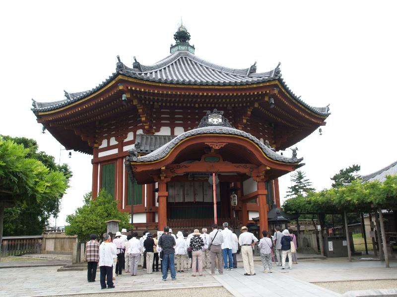 Nara, Japan: Kofuku-ji Temple: Nan-endo (southern octagonal hall)