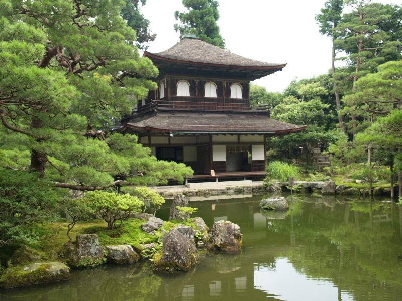 Kyoto, Japan: Ginkaju-ji (Silver) Temple: Kannonden