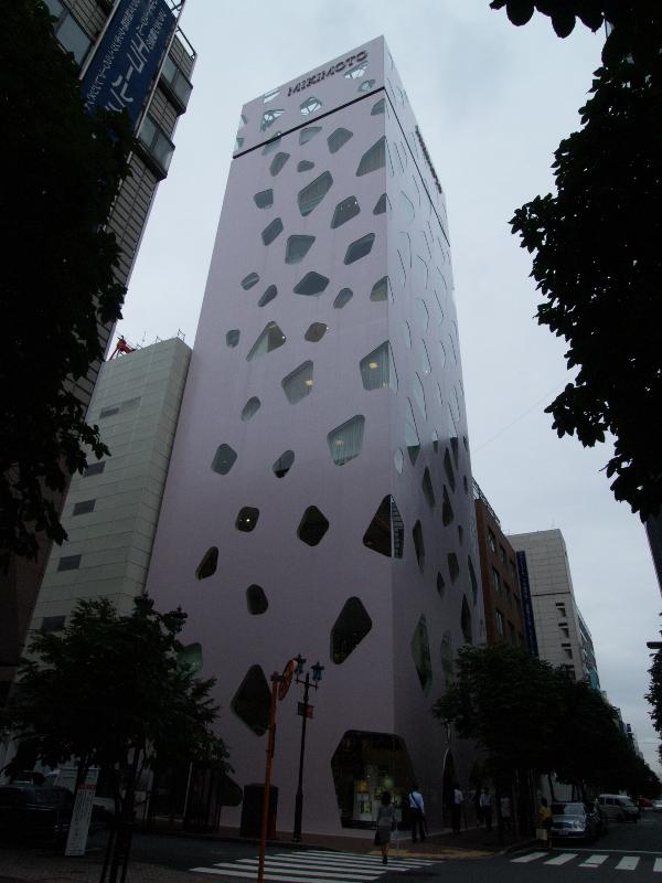 Tokyo, Japan: Mikimoto Ginza 2: view (2005, architect Toyo Ito & Associates)
