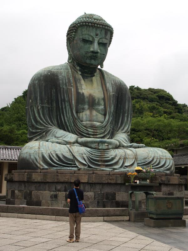 Kamakura, Japan: Daibutsu (Great Buddha): view