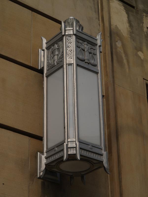 Buffalo, New York (NY): United States Court House, Niagara Street: lantern (1935, architects Edward B. Green and William Sydney Wicks)