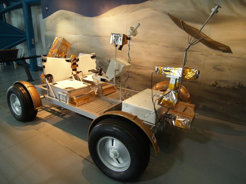 Kennedy Space Center, Florida (FL): Apollo / Saturn V Center: lunar rover training vehicle