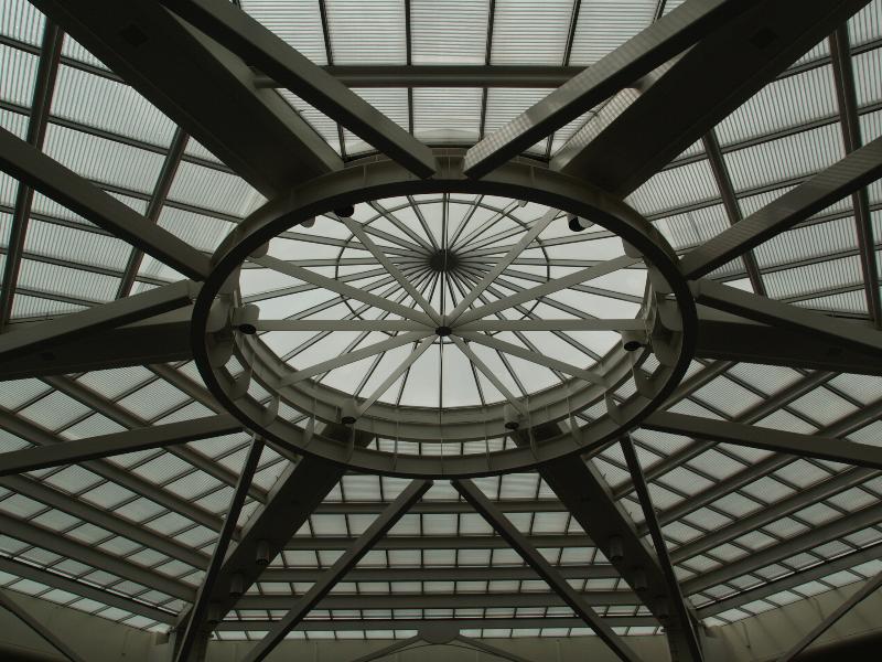 Orlando, Florida (FL): Orlando International Airport: terminal roof structure