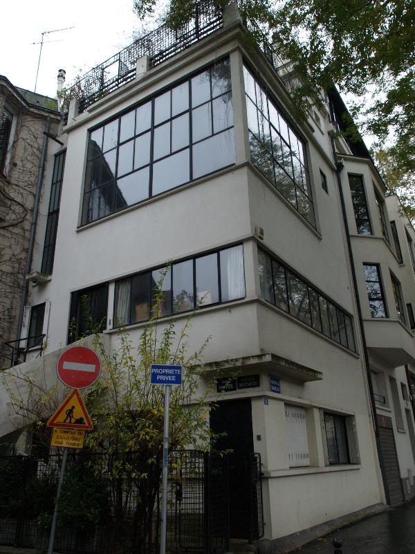 Paris, France: Maison Ozenfont, 53 Avenue Reille: view (1923, Le Corbusier and Pierre Jeanneret)