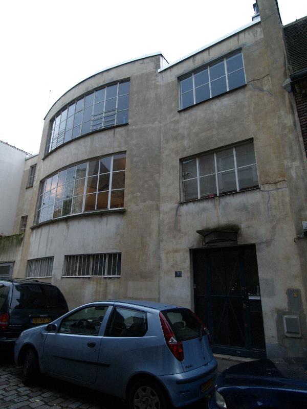 Paris, France: Atelier Georg and Gromaire: view (1925, Andre Lurcat)