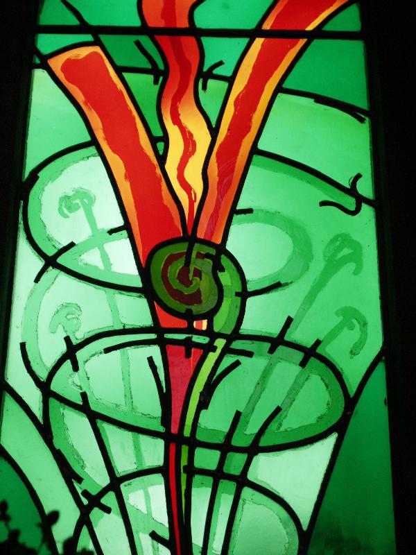 Oundle, England: Oundle School Chapel: Spring (2002, Mark Angus)