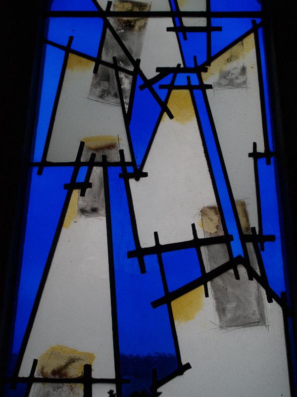 Oundle, England: Oundle School Chapel: Winter (2002, Mark Angus)