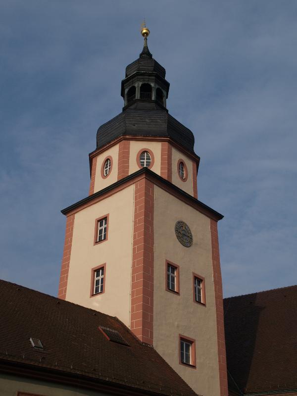 Ettlingen, Germany: Rathausturm: view (originally medieval but redesigned in baroque style and extended upwards c1740)