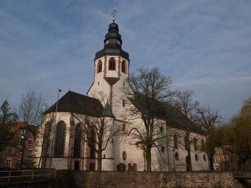 Ettlingen, Germany: St Martinskirche: view (1733)