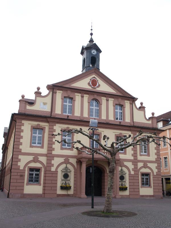Rastatt, Germany: Rathaus (town hall): view (1721, after plans by Johann Michael Ludwig Rohrer; extended 1903 and restored 1979)