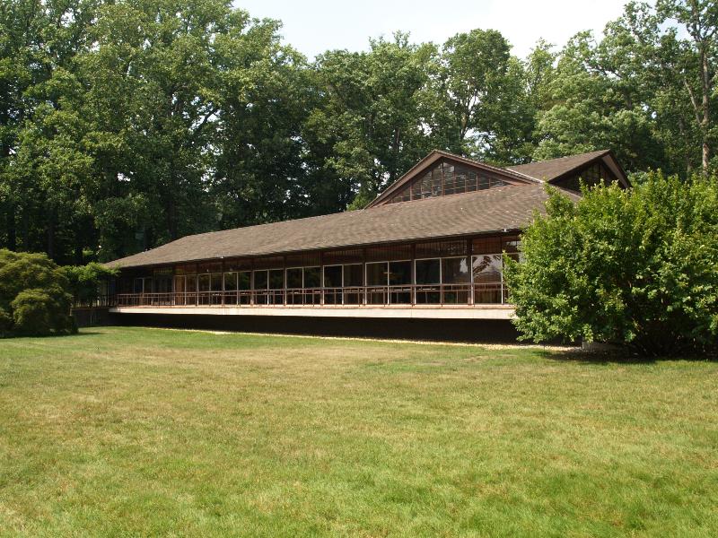 Winterthur, Delaware (DE): Winterthur estate: Visitor Center (1961, architects Victorine and Samuel Homsey)