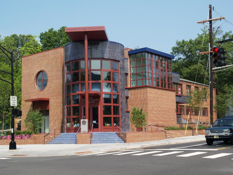 Princeton, New Jersey (NJ): Paul Robeson Center for the Arts: view (2008, Michael Graves)