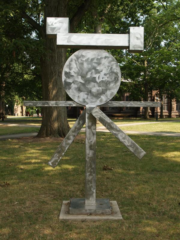 Princeton, New Jersey (NJ): Princeton University: 'Cubi XIII (executed 1963, installed 1969, sculptor David Smith)