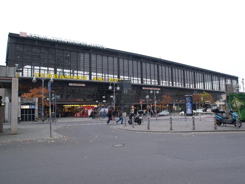 Berlin, Germany: Bahnhof Zoologisher Garten: view (1934-1940, architect Fritz Hane)