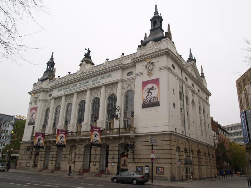 Berlin, Germany: Theater des Westens (Kantstrasse): view (1895-1896, architect Bernhard Sehring)
