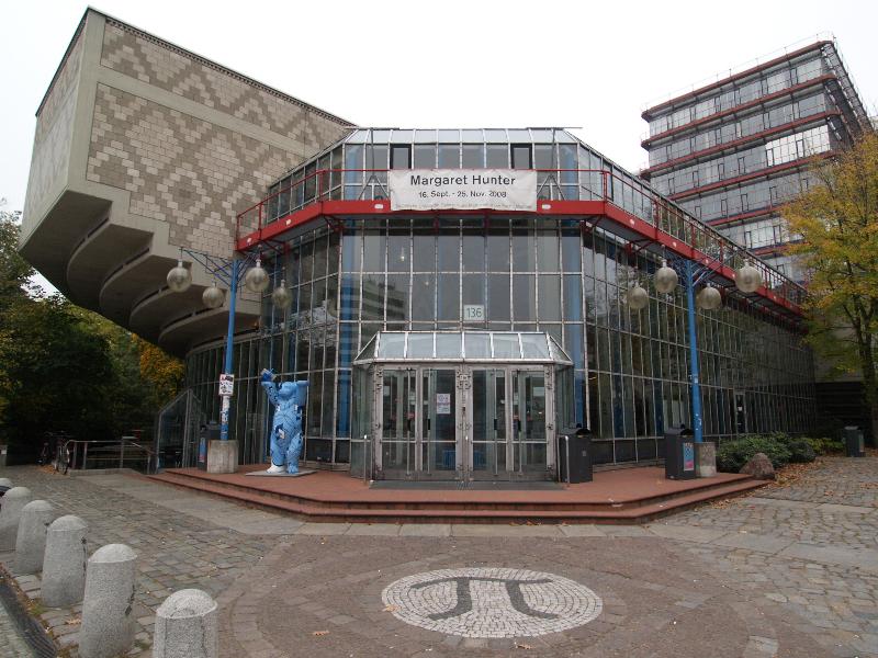 Berlin, Germany: Technische Universitaet, Mathematikgebaeude (Institut fur Mathematik) (Strasse des 17.Juni): view (1980, architects Georg Kohlmaier and Barna von Sartory)