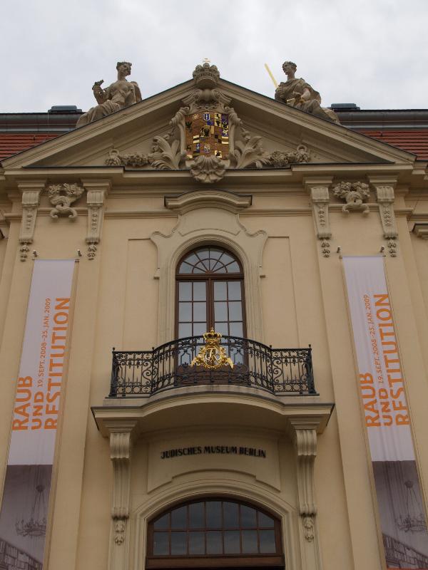 Berlin, Germany: Judisches Museum (was Berlin Museum) (Linden Strasse): facade (1734-1735, architect Philipp Gerlach)