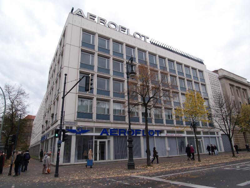 Berlin, Germany: Aeroflot (Unter den Linden): view (built 1965-1966, architect not known)