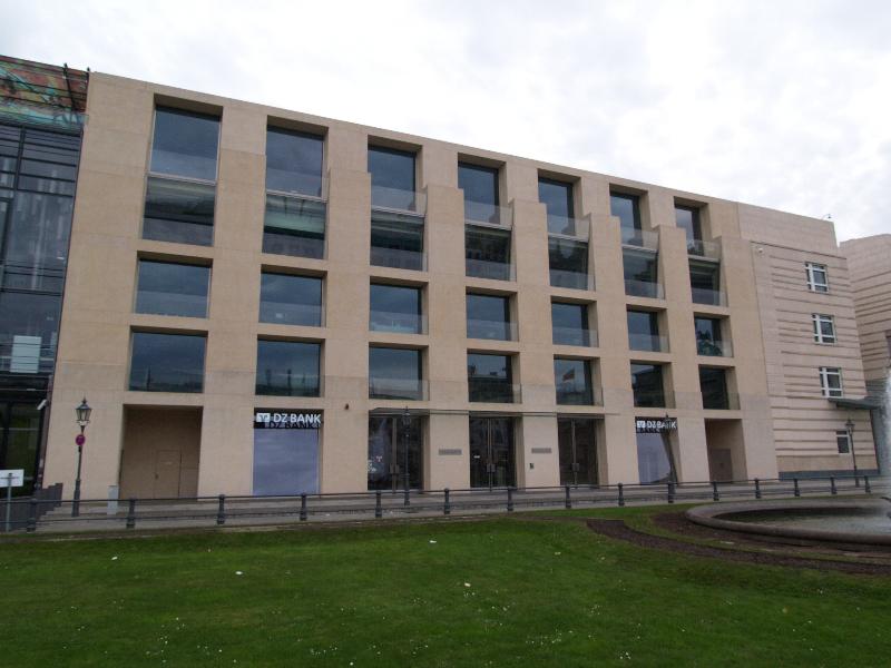 Berlin, Germany: DZ Bank (Pariser Platz): view (1996-1999, Frank Gehry)