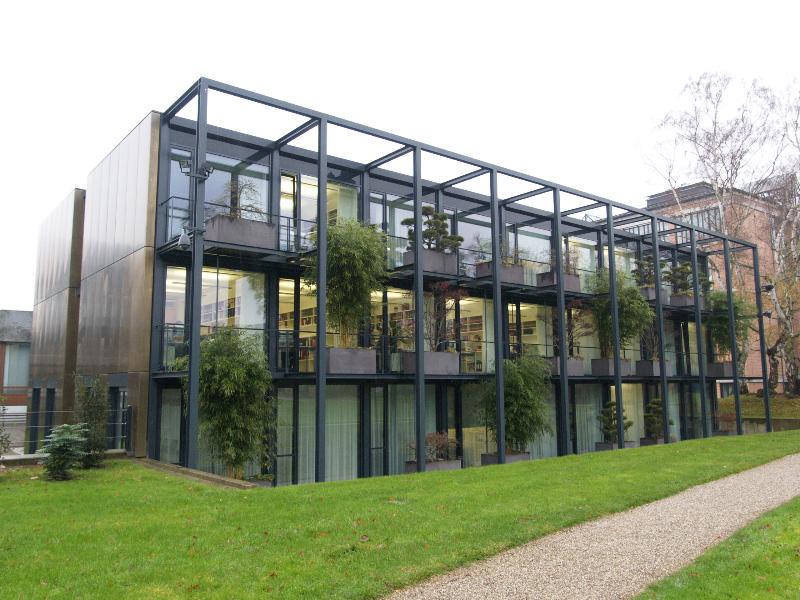 Karlsruhe, Germany: Bundesverfassungsgericht (Federal Constitutional Court) (Schlossbezirk): extension (2008, Schroelkamp Architektur)