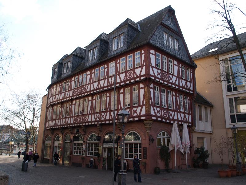 Frankfurt, Germany: Haus Wertheim (Fahrtor 1): view (1600, so not destroyed in WWII)