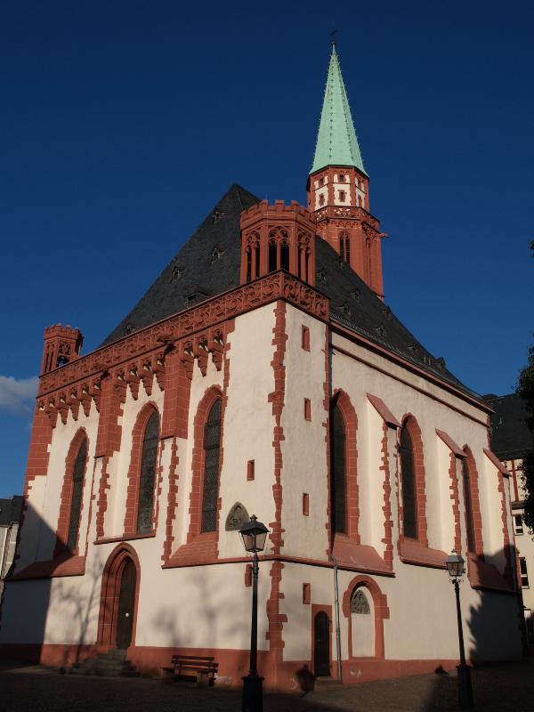 Frankfurt, Germany: Alte Nikolaikirche (St Paulsgemeinde, Roemerberg 9): view (originally 11th-13th century, destroyed in WWII)