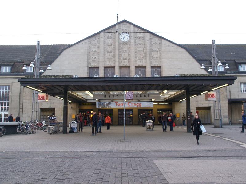 Karlsruhe, Germany: Hauptbahnhof: view (1906-1913, architect August Sturzenacker)