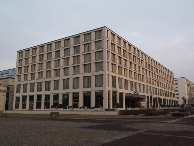 Karlsruhe, Germany: Novotel Hotel (Festplatz): view