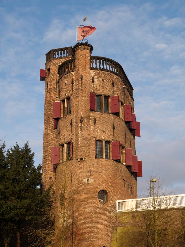 Nijmegen, Netherlands: Belvedere (Hunnerpark): view (15th century, height increased in 1646)
