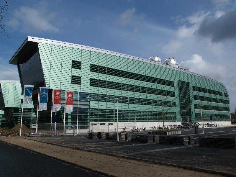 Nijmegen, Netherlands: Radboud University Nijmegen: Huygensgebouw, FNWI (Faculteit der Natuurwetenschappen, Wiskunde en Informatica) (Heyendaalseweg 135) (2007, AGS Architecten)