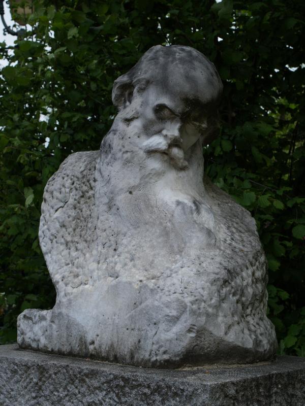 Paris, France: Square Tolstoi: Leo Tolstoy (1955, sculptor Akop Gurdjan)