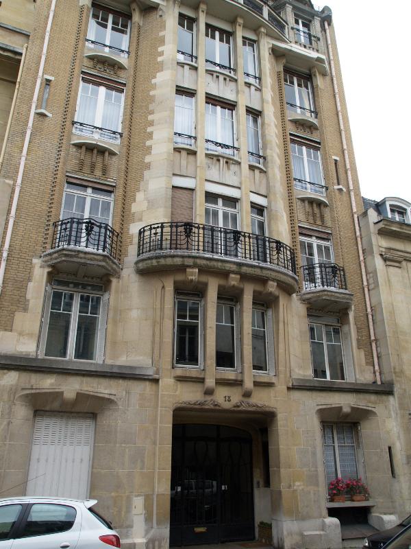 Paris, France: 18 Rue Henri Heine: view (1926, architect Hector Guimard)