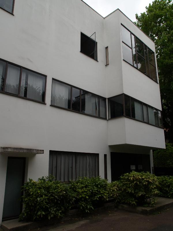 Paris, France: Villa Jeanneret, 8 Square du Docteur Blanche: view (1925, architects Le Corbusier and Pierre Jeanneret)