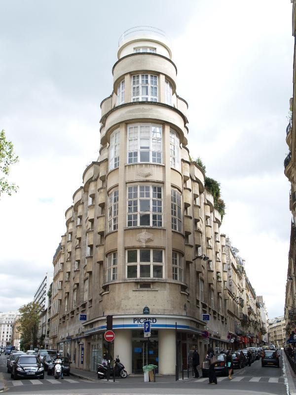 Paris, France: former Cinema Victor Hugo, 65 Rue Saint Didier: view (1930-1931, architects Jean Charaval and Marcel Melendes)