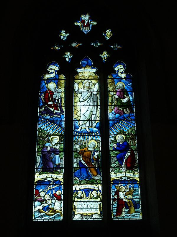 Snettisham, England: St Mary: Ascension of Christ