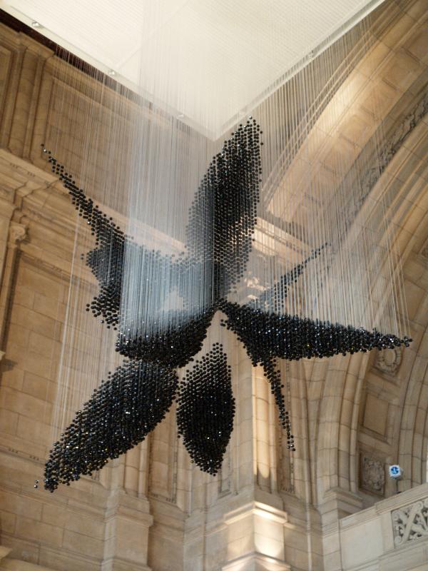 London, England: Victoria and Albert Museum: Swarm (2006, artist Zaha Hadid)