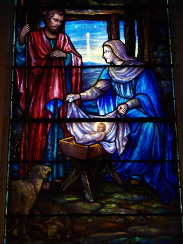 Lockport, New York (NY): First Presbyterian Church: The Nativity (Payne-Spears Studio)