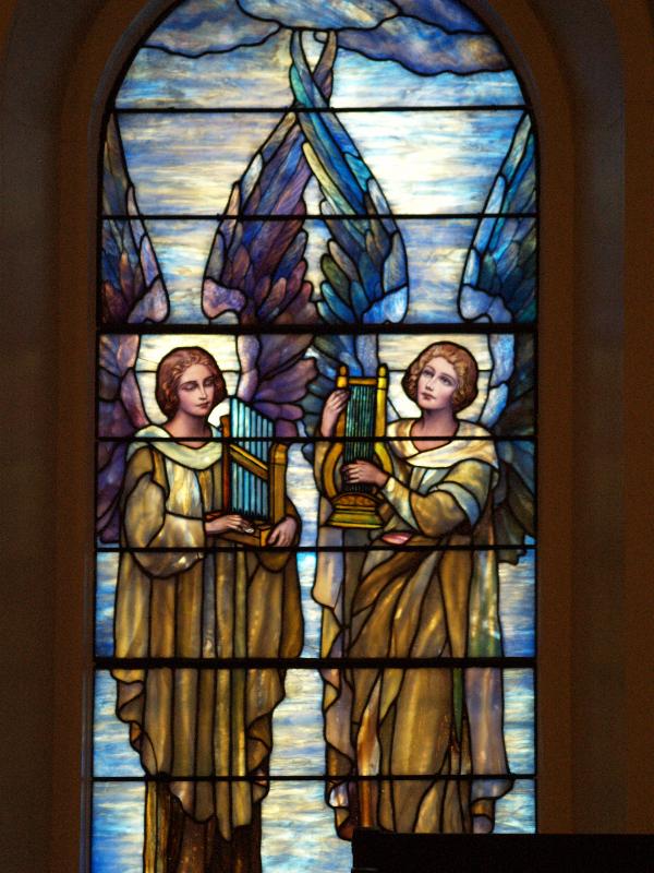 Lockport, New York (NY): First Presbyterian Church: angels