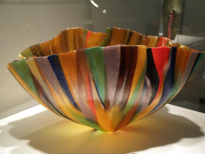Corning, New York (NY): Corning Museum of Glass: Maestrale (2005, artist Toots Zynsky)