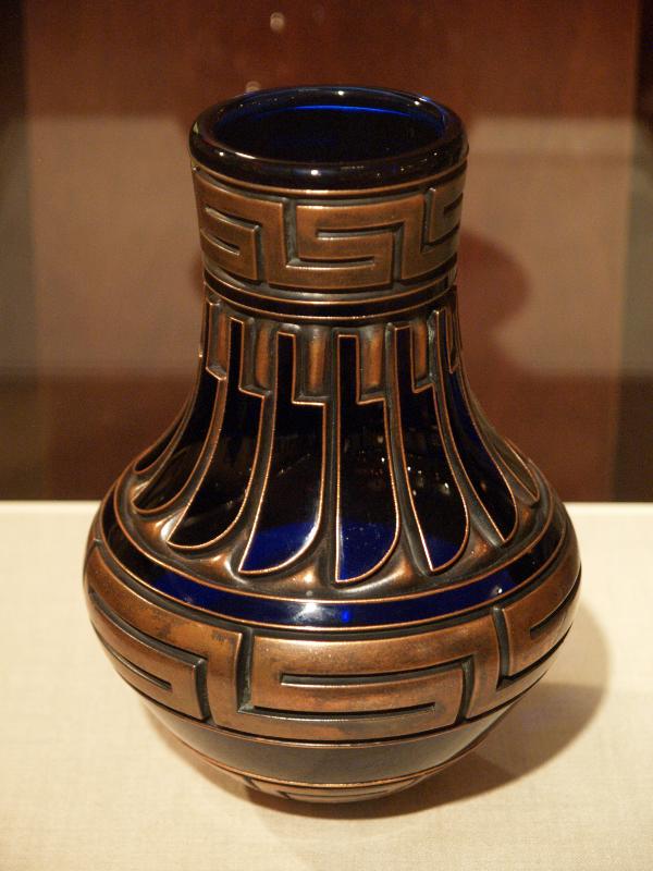 Corning, New York (NY): Rockwell Museum of Western Art: Water Vessel (c 2000, artist C.S. Tarpley)